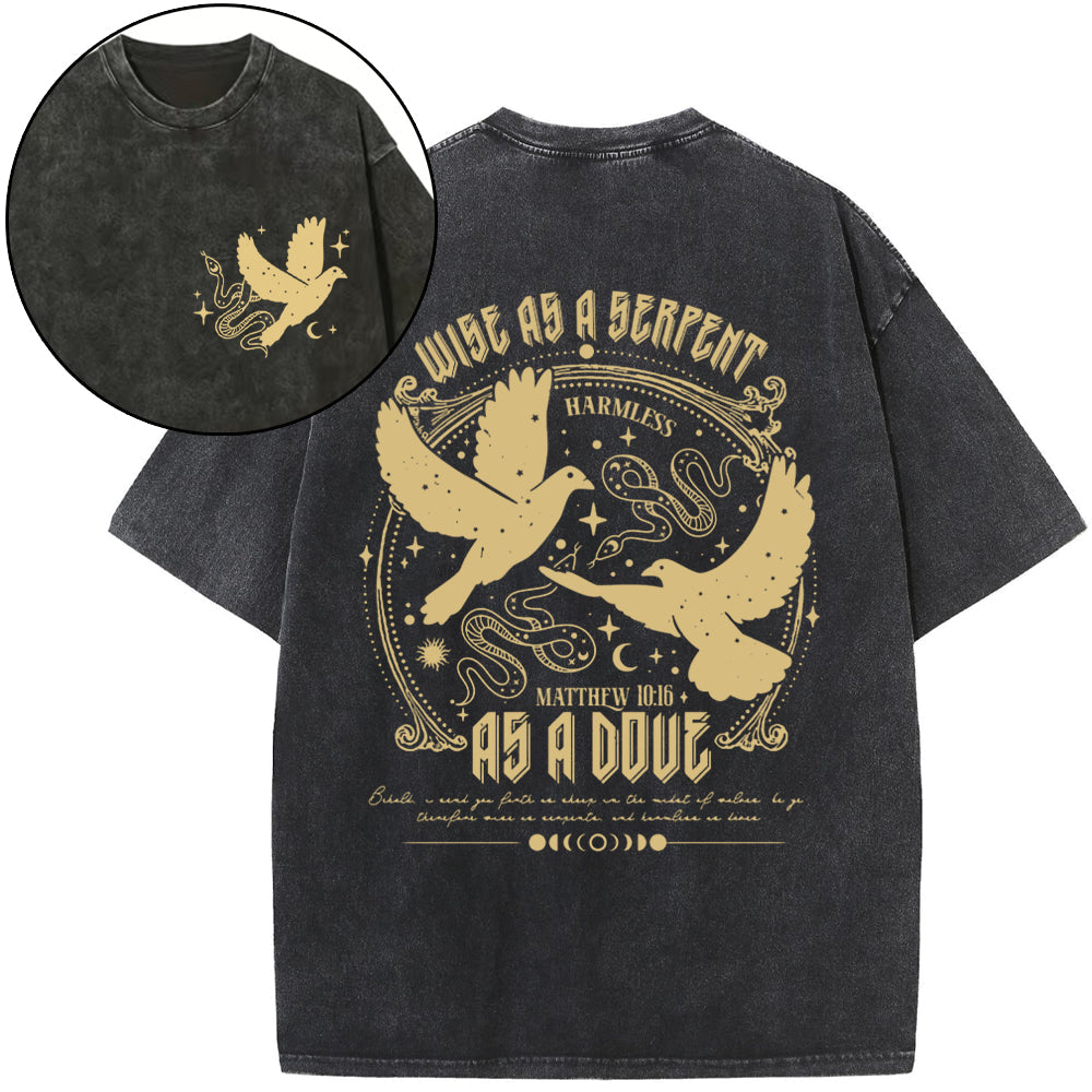 Bible Verse Washed TShirt  