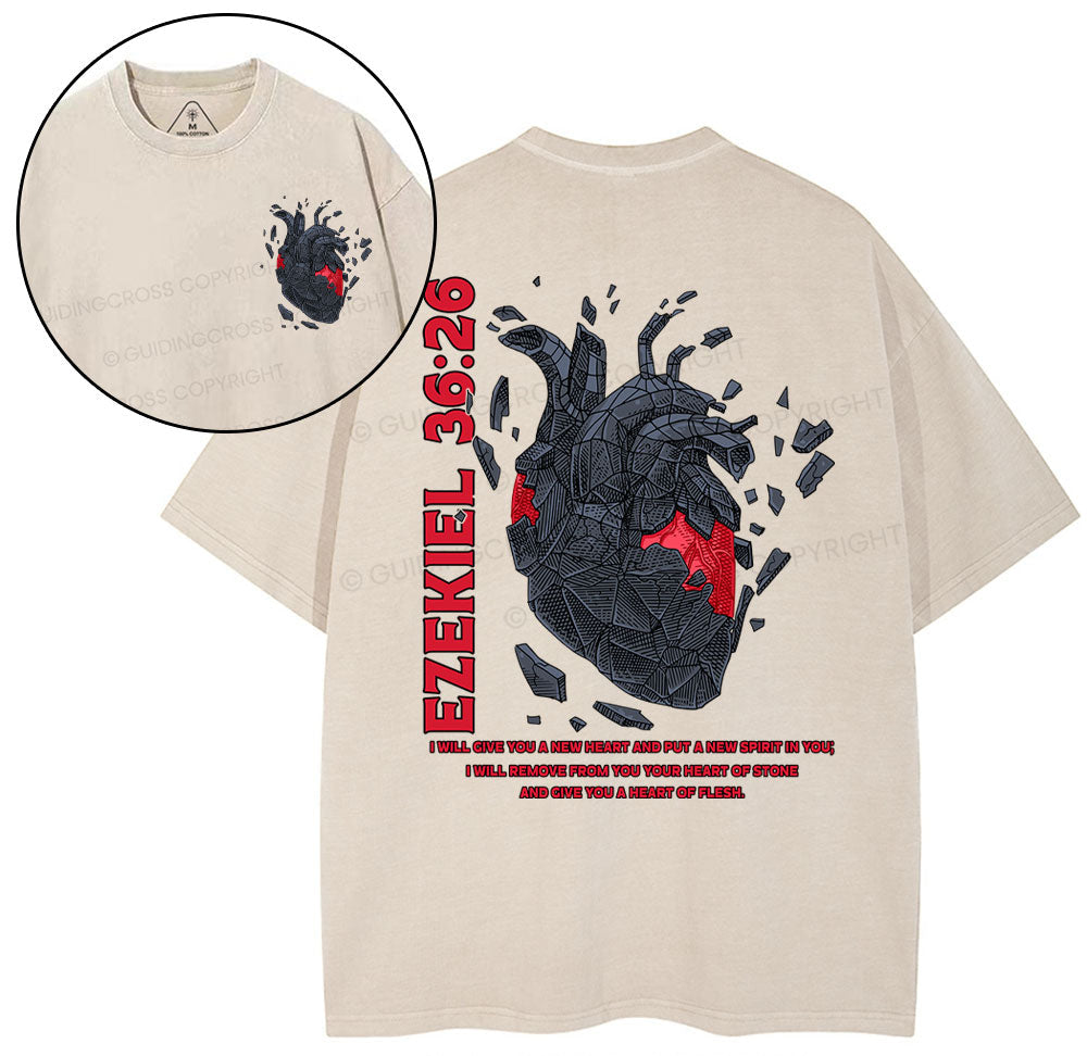 I Will Give You A New Heart Christian TShirt  