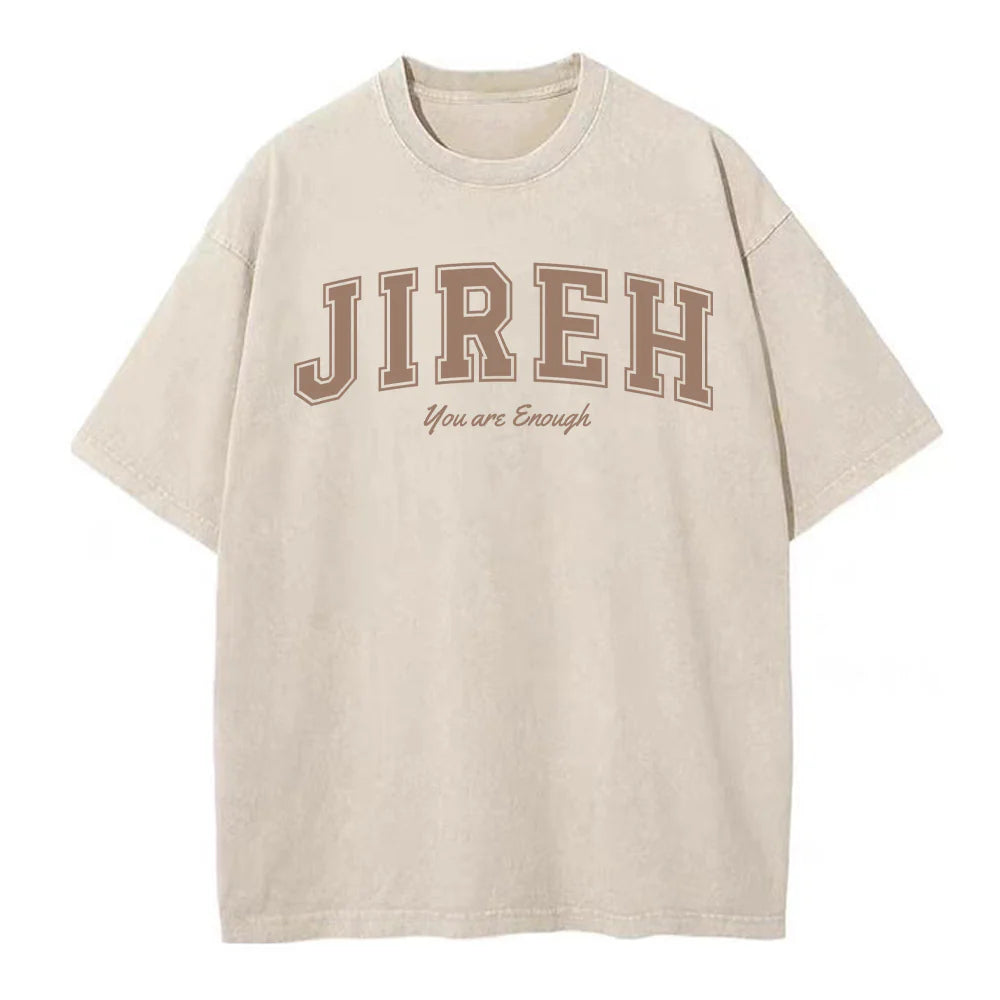Jireh Christian Washed T-Shirt Sale - GuidingCross