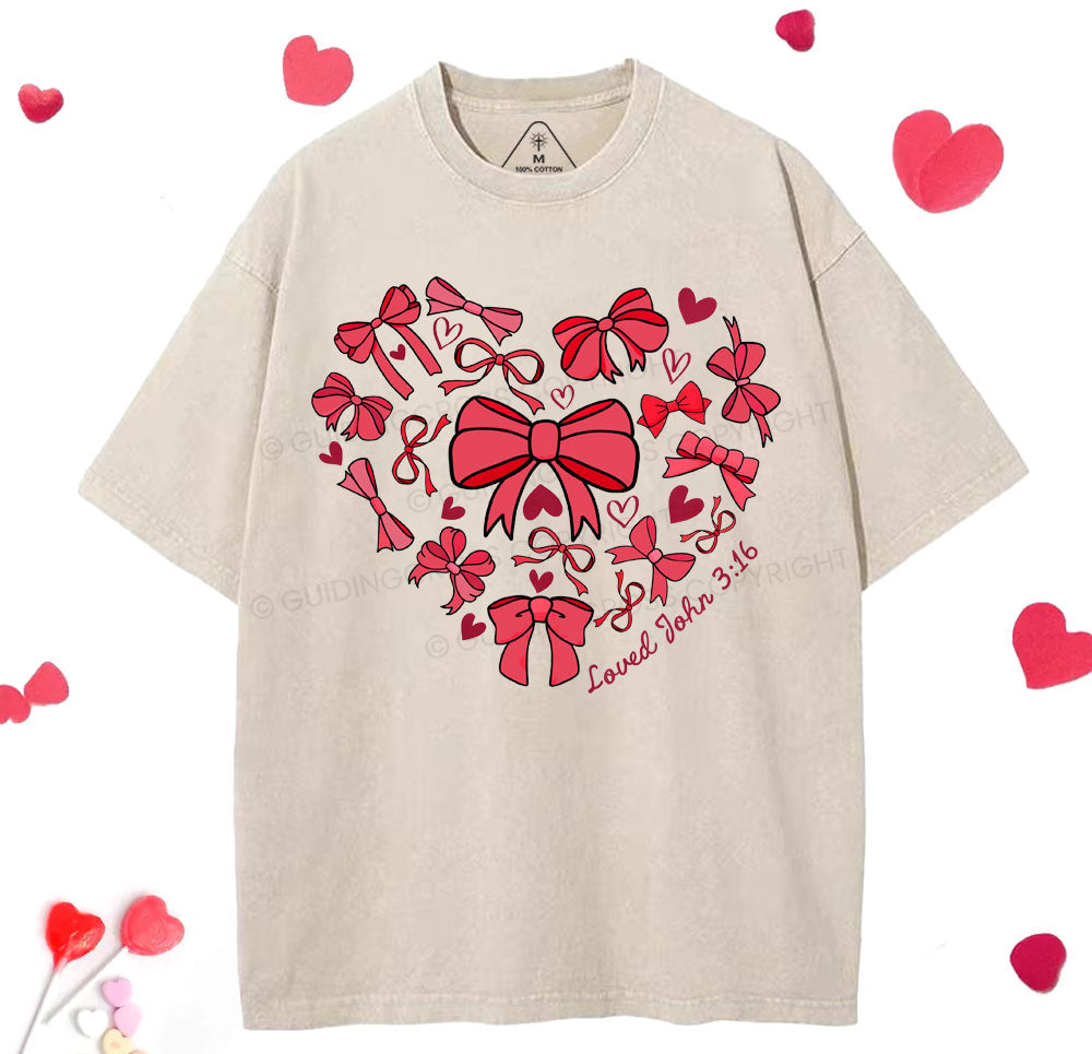 Loved Christian Washed TShirt  