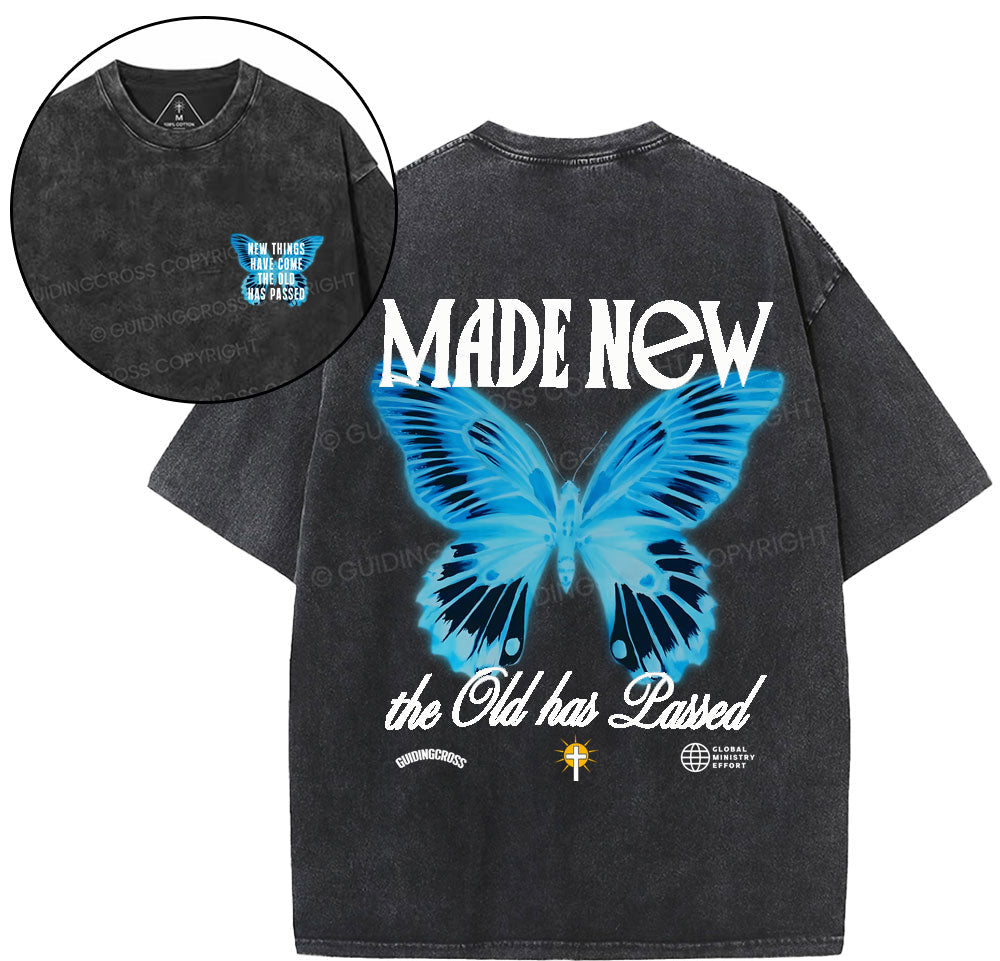 Made New Christian Washed TShirt  