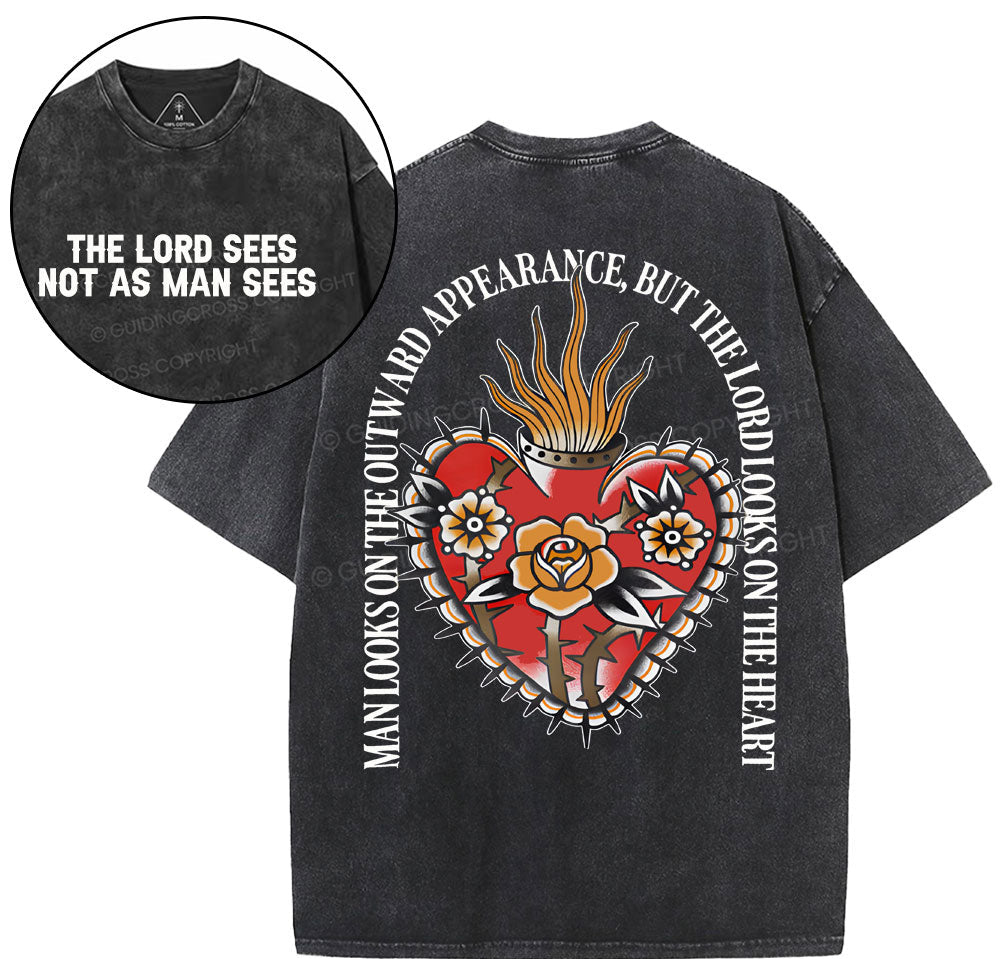 Manlooks On The Outward Christian Washed TShirt  