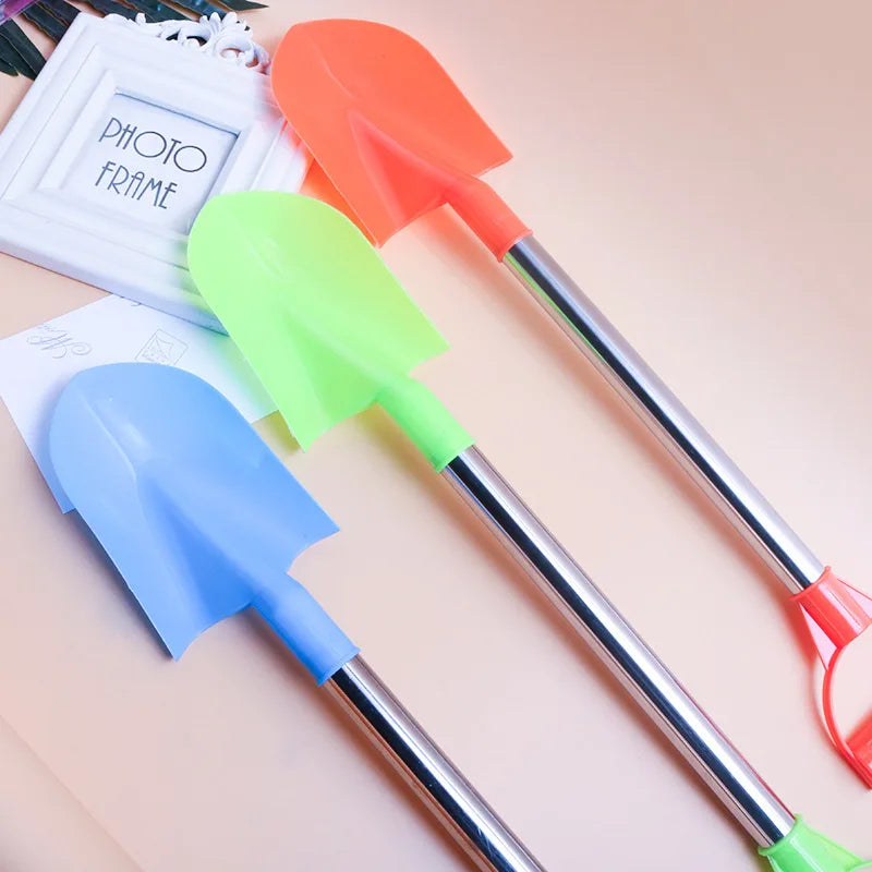 Children’s Beach Shovel – 56cm Stainless Steel Pointed Shovel Toy for Sand or Snow, Thickened Outdoor Play Tool and Kids’ Gift